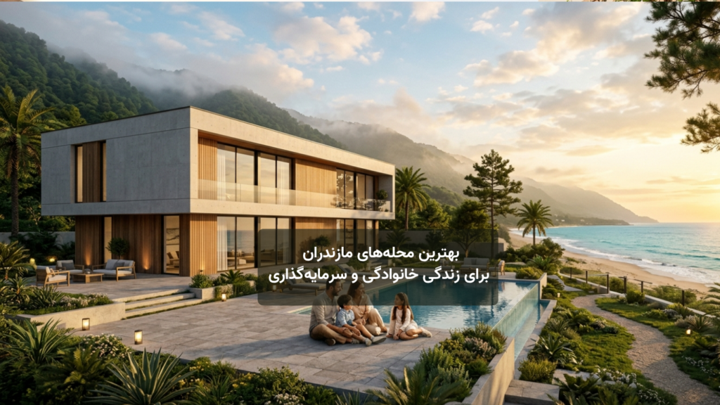 بهترین محله‌های مازندران برای زندگی خانوادگی و سرمایه‌گذاری