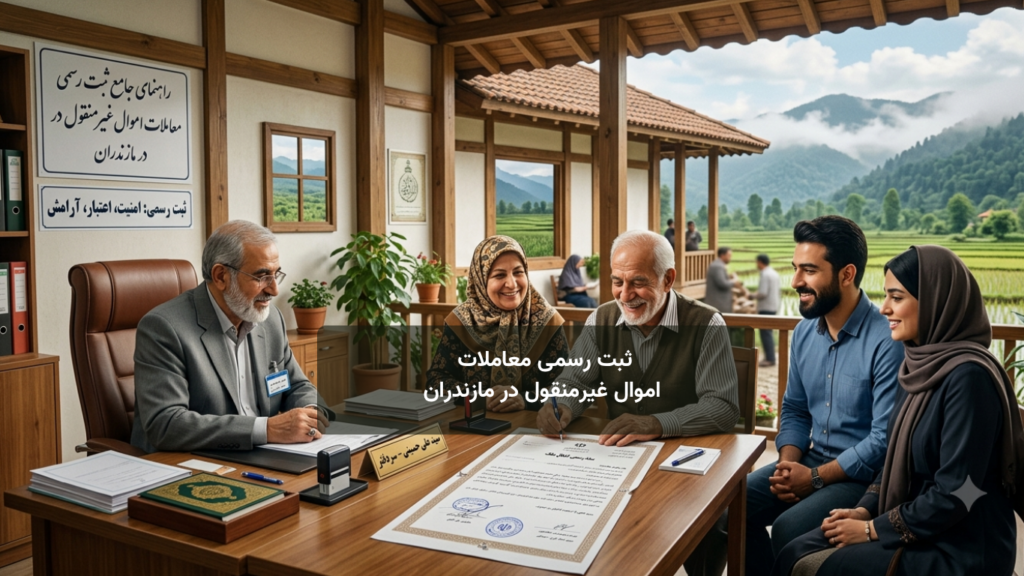 ثبت رسمی معاملات اموال