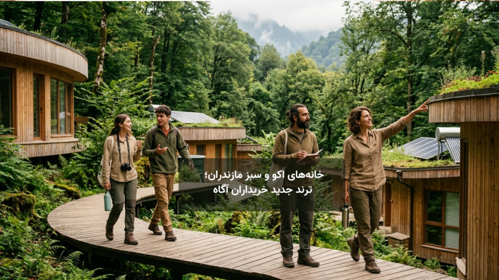 خانه‌های اکو و سبز مازندران؛ ترند جدید خریداران آگاه