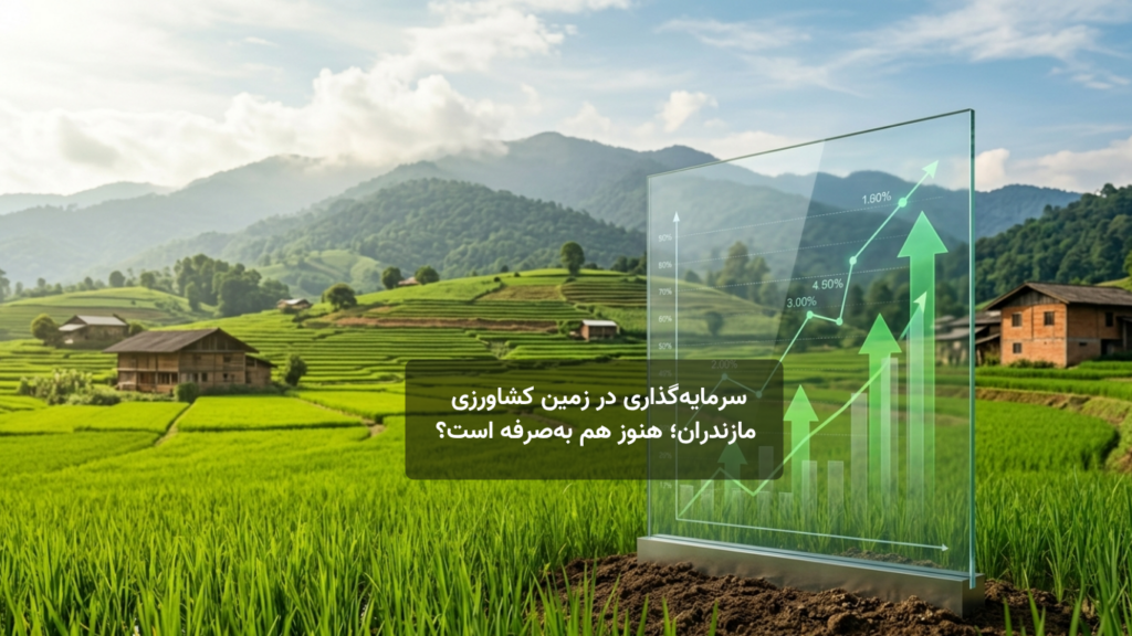 سرمایه‌گذاری در زمین کشاورزی مازندران؛ هنوز هم به‌صرفه است؟