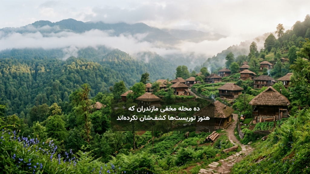 ده محله مخفی مازندران که هنوز توریست‌ها کشف‌شان نکرده‌اند