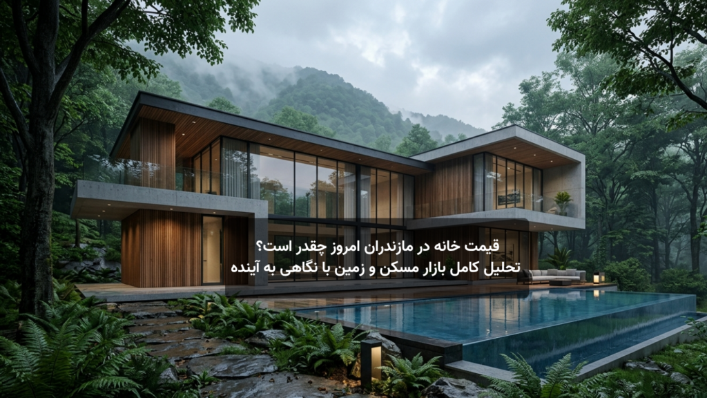 قیمت خانه در مازندران امروز چقدر است؟ تحلیل کامل بازار مسکن و زمین با نگاهی به آینده